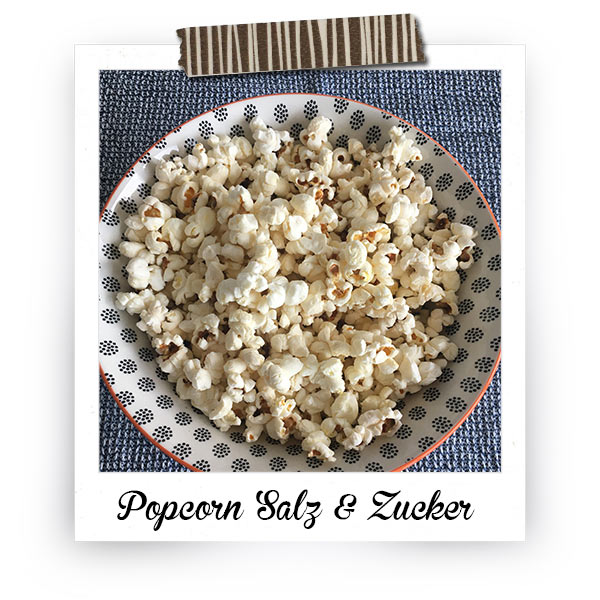 Bluebumblebee | Kurz Knapp Kreativ | Popcorn Salz & Zucker | Polaroid