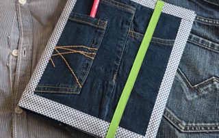 Bluebumblebee | Anleitungen | Upcycling Ordnerhülle